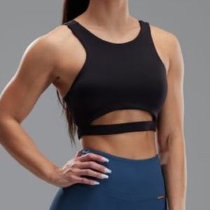 Black Cleo Harper Sports Bra